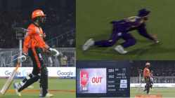 KKR vs SRH: अभिषेक शर्माच्या विकेटवरून पेटला वाद, वरूणने कॅच पकडला होता की नाही? तिसऱ्या पंचांकडून चूक? Video