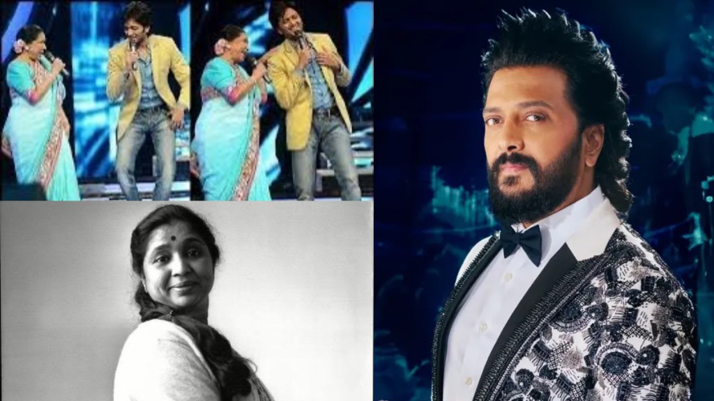 Actor Riteish Deshmukh shares emotional tribute for legendary singer Asha Bhosle Actor Riteish Deshmukh shares emotional tribute for legendary singer Asha Bhosle