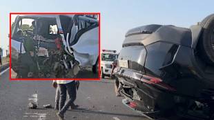 Akola Washim highway accident Medshi | car crash injured laborers Maharashtra | Medshi accident news today | Akola road accident news Marathi