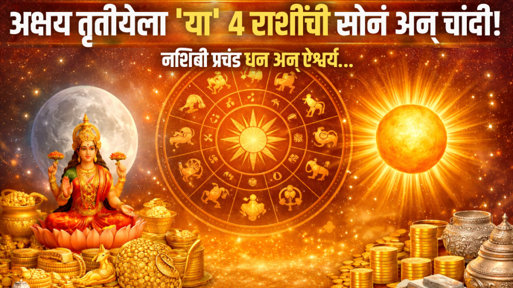 akshaya Tritiya horoscope Chandra gochar beneficial to cancer, leo, sagittarius, aquarius zodiac signs get wealth on 19 April 2026 akshaya Tritiya horoscope Chandra gochar beneficial to cancer, leo, sagittarius, aquarius zodiac signs get wealth on 19 April 2026