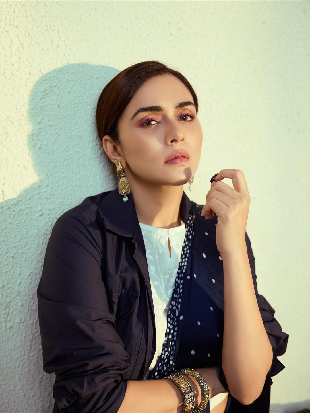 Amruta Khanvilkar Filmfare Roundtable Look