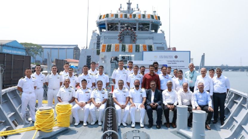 Anti-submarine warfare ship Malvan Kochi