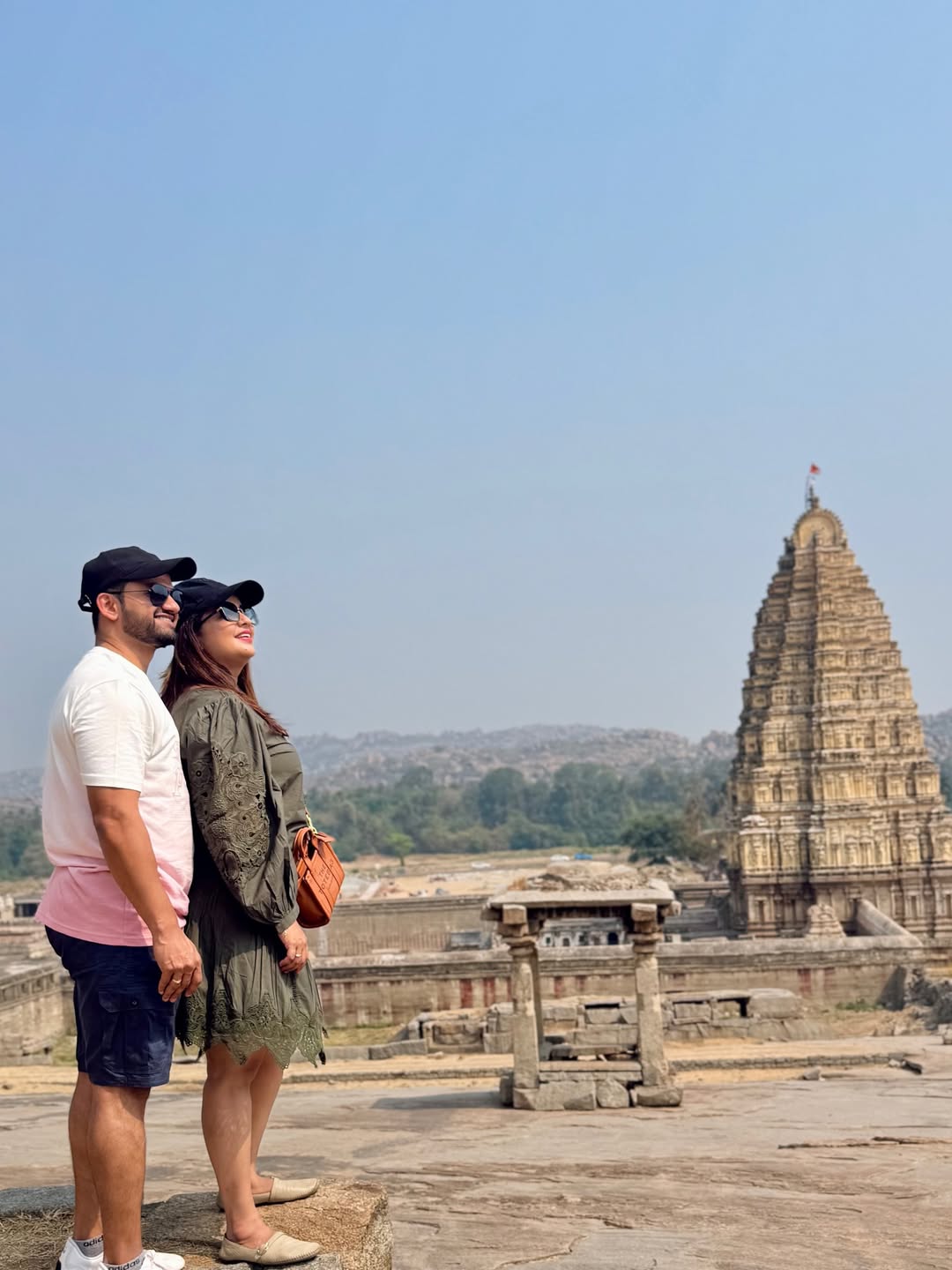 Apurva Nemlekar Tanuj Govalkar Hampi Honeymoon