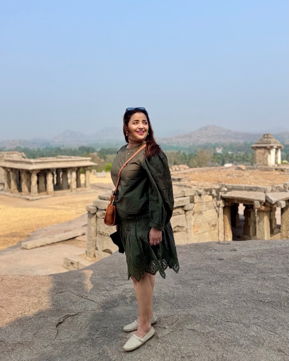 Apurva Nemlekar Tanuj Govalkar Hampi Honeymoon 