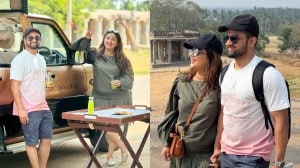 अपूर्वा नेमळेकरचा पतीबरोबर हंपीमध्ये सफरनामा; हनिमूनचे फोटो सोशल मीडियावर व्हायरल
