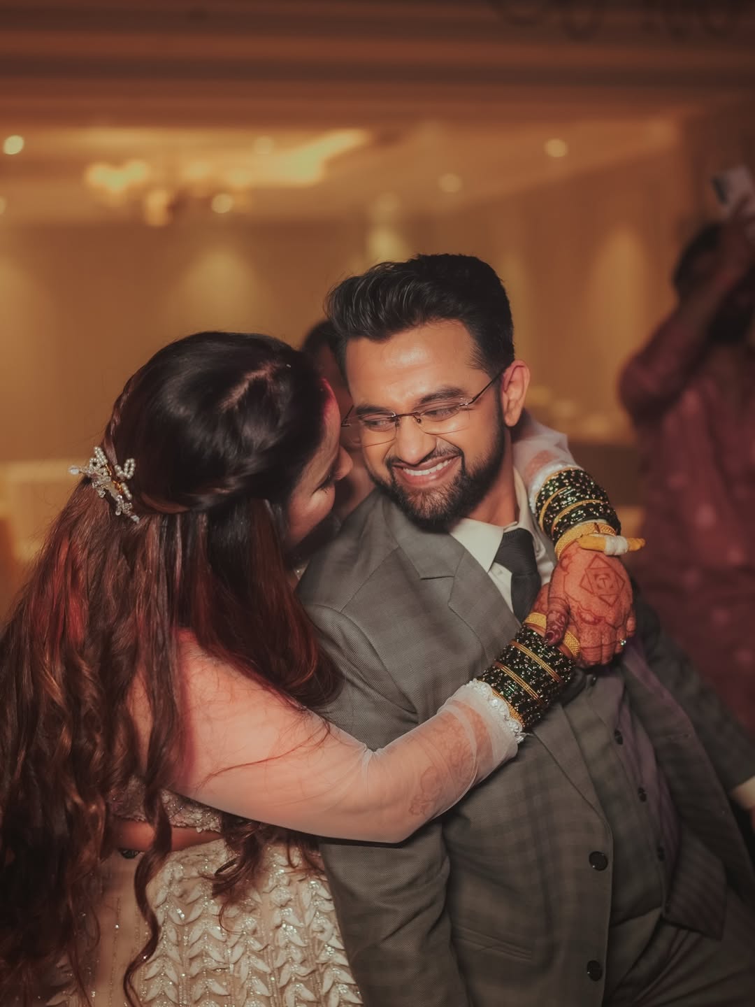 Apurva Nemlekar Tanuj Govalkar Wedding Reception