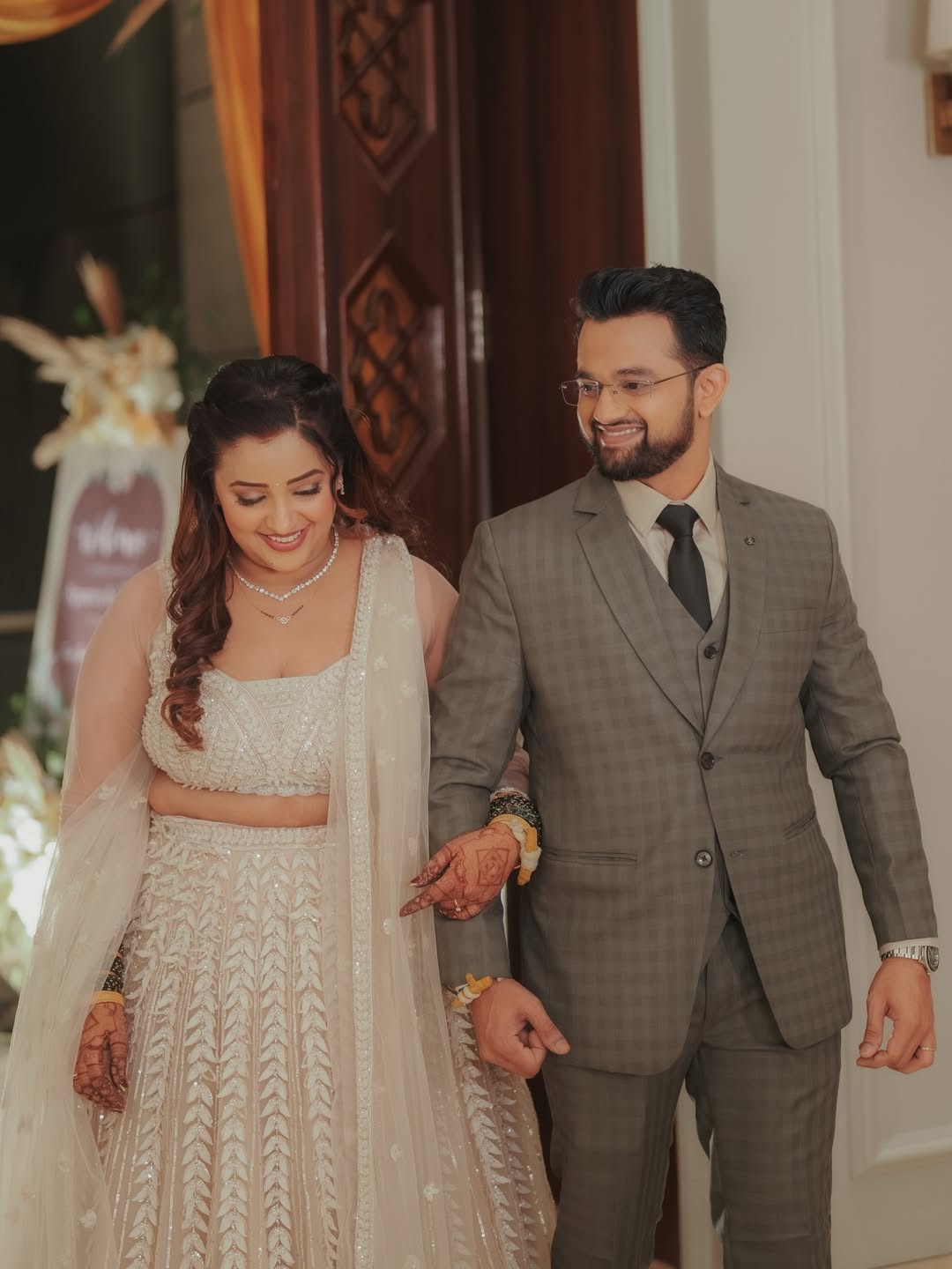 Apurva Nemlekar Tanuj Govalkar Wedding Reception