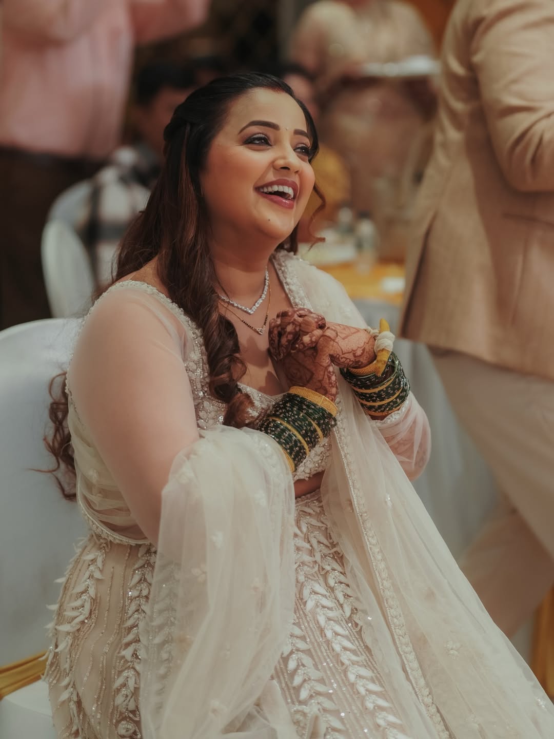 Apurva Nemlekar Tanuj Govalkar Wedding Reception