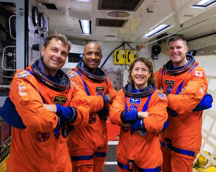 Astronauts for NASA Moon Mission 2026