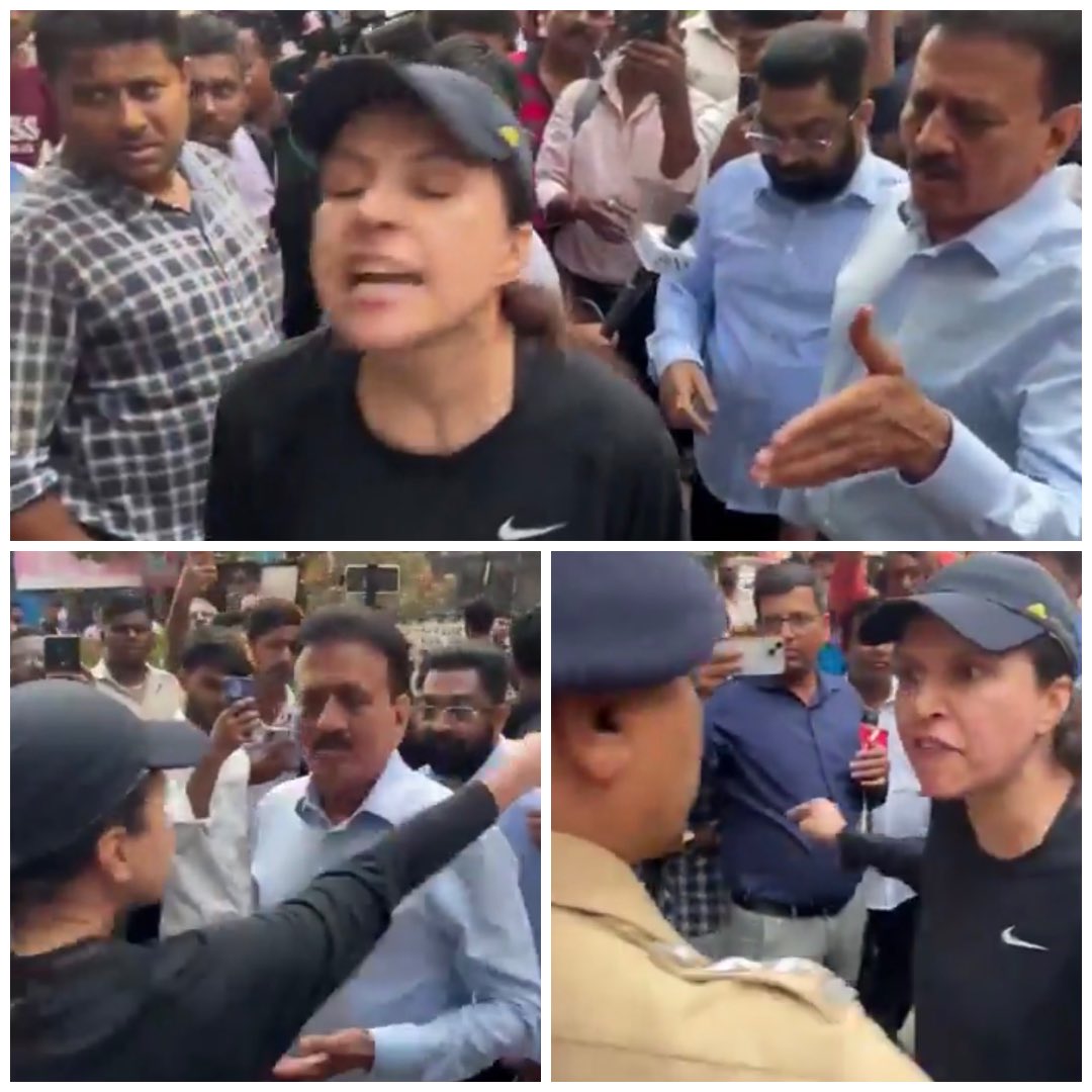 BJP Minister Girish Mahajan Mumbai Rally Controversy