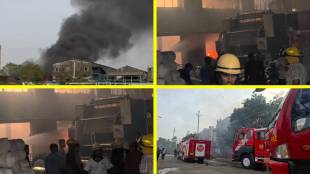 Badlapur MIDC fire incident today | Eco Kent Processor company fire Mankivali | Thane district industrial fire safety | Badlapur fire brigade rescue operation