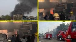 बदलापूर एमआयडीसीत ‘डाईंग’ कंपनीला भीषण आग; तासाभराच्या शर्थीनंतर अनर्थ टळला, सुदैवाने जीवितहानी नाही