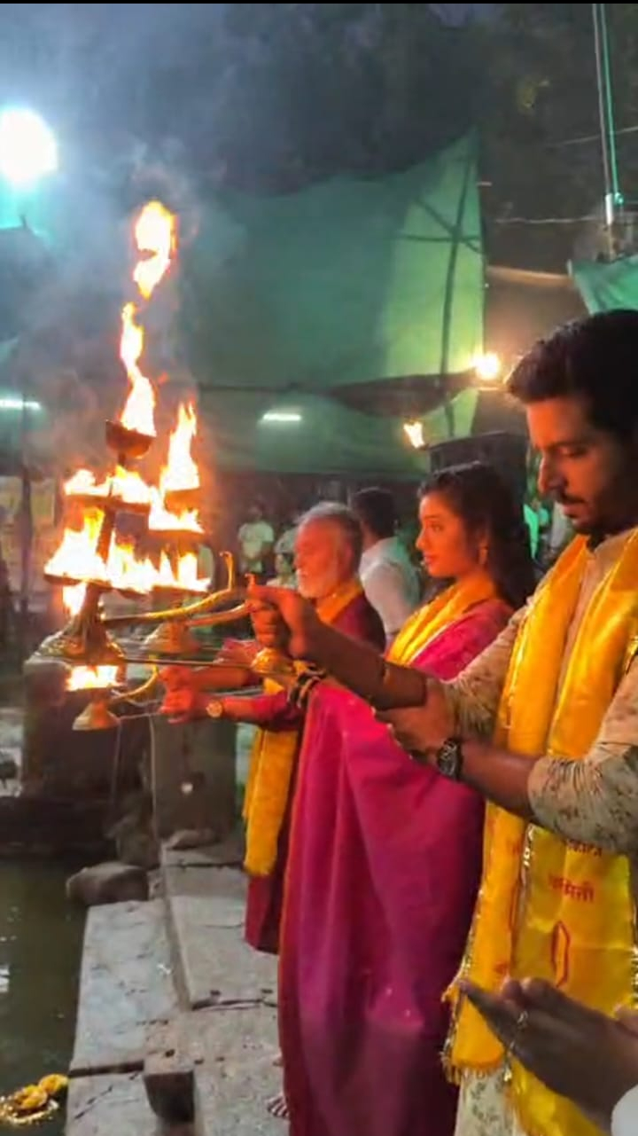 Bai Tuza Ashirvad TV Serial Team At Nashik