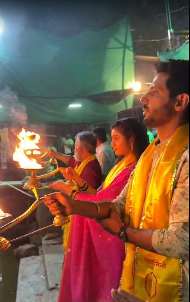 Bai Tuza Ashirvad TV Serial Team At Nashik