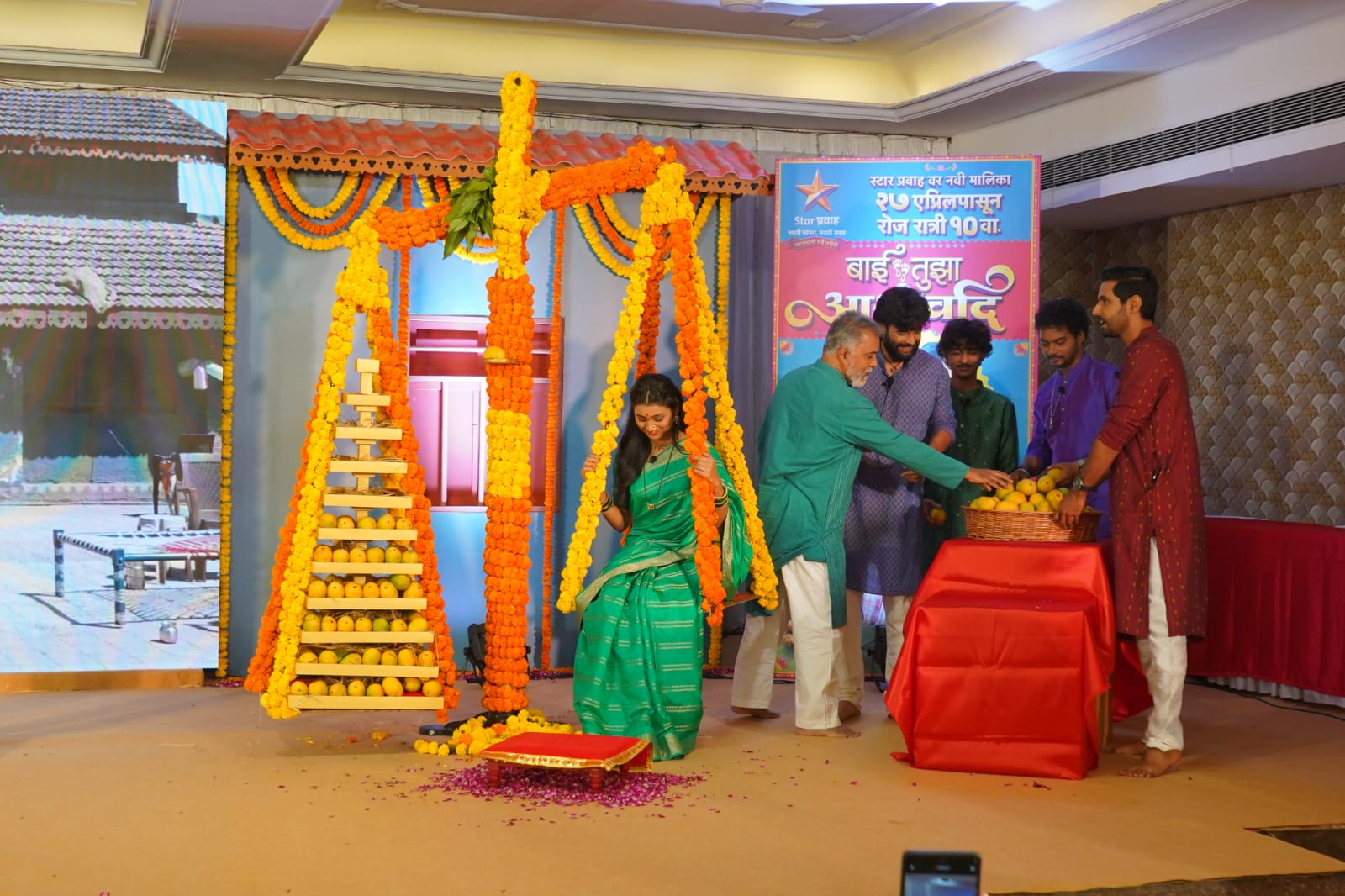 Bai Tuza Ashirvad TV Serial Team At Nashik