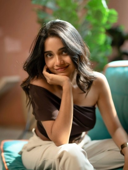 Bhagyashree Limaye latest hot photos in maroon dress