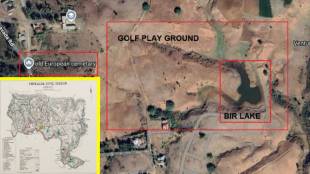 Chikhaldara historical golf course location | British era history Amravati Maharashtra | Bir Lake Chikhaldara plateau | Dr VT Ingole research on Chikhaldara golf course
