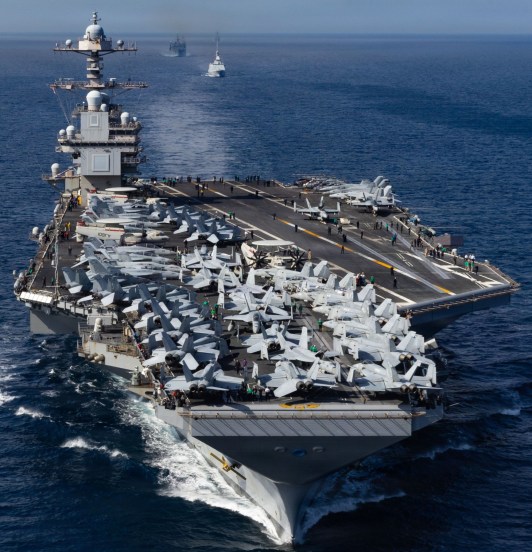 USS Gerald R. Ford aircraft carrier in Mediterranean Sea | Advanced technology of US Navy warship Ford | जगातील सर्वात महागडी विमानवाहू युद्धनौका USS जेराल्ड आर. फोर्ड | अमेरिकन नौदलाची अत्याधुनिक युद्धनौका आणि इराण संघर्ष
