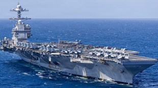 USS Gerald R. Ford aircraft carrier in Mediterranean Sea | Advanced technology of US Navy warship Ford | जगातील सर्वात महागडी विमानवाहू युद्धनौका USS जेराल्ड आर. फोर्ड | अमेरिकन नौदलाची अत्याधुनिक युद्धनौका आणि इराण संघर्ष