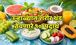 कडक उन्हाळ्यात काय खावे? ‘हे’ १० पदार्थ शरीर ठेवतील थंड आणि निरोगी; उष्माघातापासून होईल संरक्षण