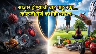 Healthy lifestyle habits including balanced diet and exercise for disease prevention.