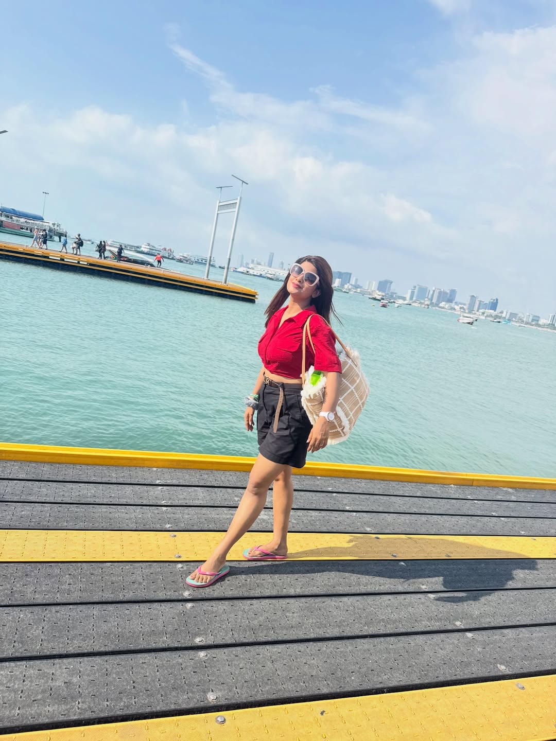 Dhanashri Kadgaonkar Pattaya Thailand Vacation