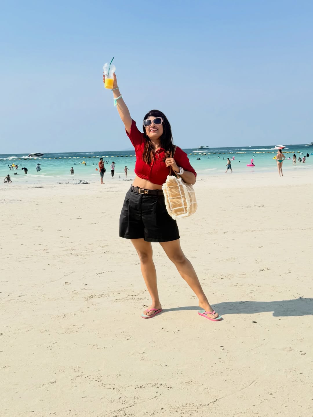 Dhanashri Kadgaonkar Pattaya Thailand Vacation
