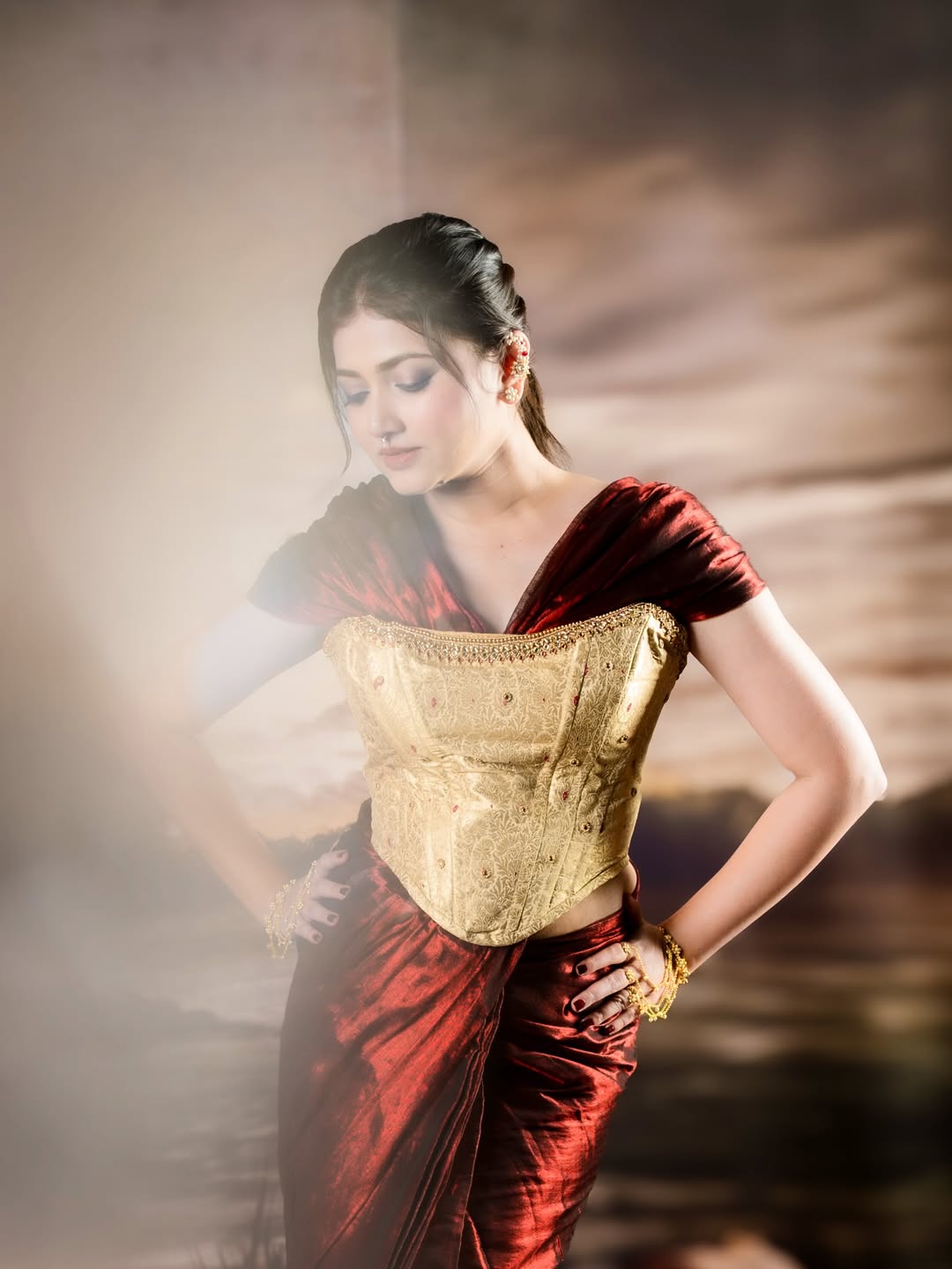 Dnyanada Ramtirthkar Saree Look