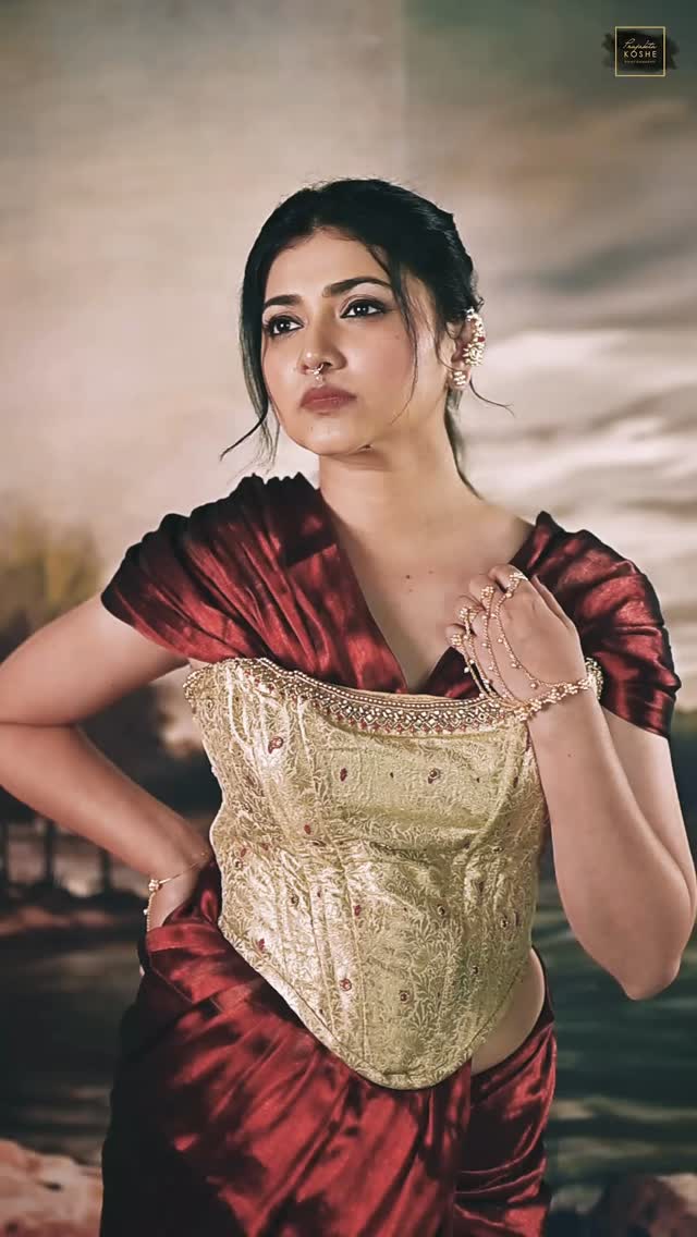 Dnyanada Ramtirthkar Saree Look