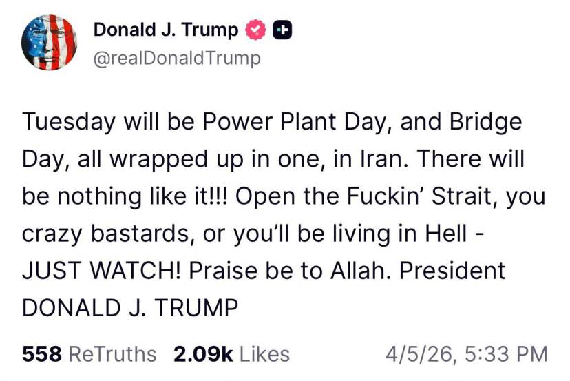 Donald trump truth post new