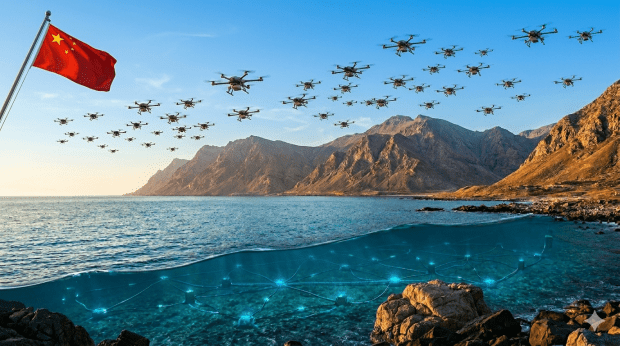 China's Atlas drone swarm system launch | Undersea sensors mapping in Indian Ocean | चीनची अ‍ॅटलास ड्रोन स्वॉर्म यंत्रणा | हिंदी महासागरातील चिनी हेरगिरी