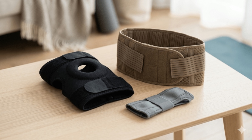 Back pain belt and knee cap uses for joint relief | कंबरदुखीचा बेल्ट आणि नी-कॅपचे फायदे | Side effects of wearing back support belt daily | गुडघ्याला नी-कॅप लावण्याचे तोटे आणि फिजिओथेरपी
