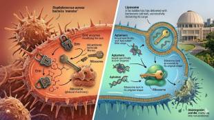 IIT Bombay researchers in lab working on antibiotic resistance experiment