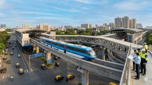 Mumbai Monorail safety testing updates | MMRDA Monorail restart news | Retired CMRS officer appointment Mumbai | Monorail Metro 2B connectivity Chembur