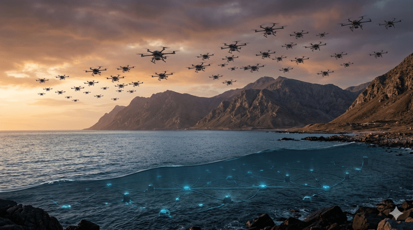 China's Atlas drone swarm system launch | Undersea sensors mapping in Indian Ocean | चीनची अ‍ॅटलास ड्रोन स्वॉर्म यंत्रणा | हिंदी महासागरातील चिनी हेरगिरी
