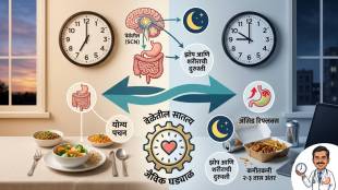 dinner timing and body's internal clock.