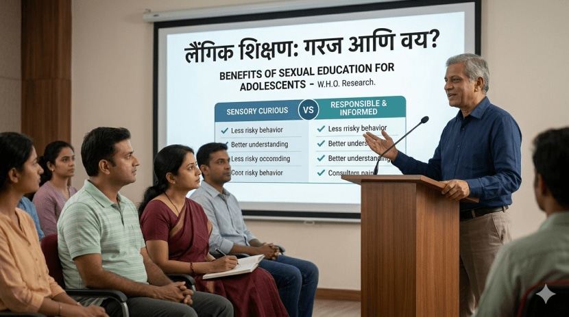 Importance of sexual education for teens | लैंगिक शिक्षण मार्गदर्शन | Scientific age for responsible sexual relations | मुलांसाठी लैंगिक शिक्षणाचे फायदे