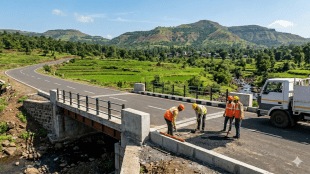 Nabard funds for Maharashtra roads | Shivendraraje Bhosale Satara funds allocation | Maharashtra Public Works Department bridge projects | Nabard rural infrastructure development Maharashtra