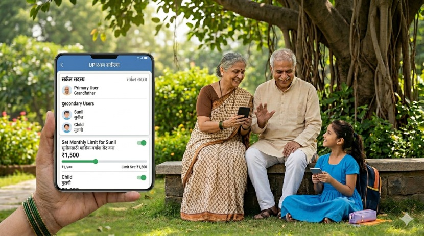 UPI Circle digital payment feature explanation | गुगल पॉकेट मनी सुविधा माहिती | How to use UPI Circle for family | यूपीआय सर्कल सुरक्षितता फॅक्ट चेक
