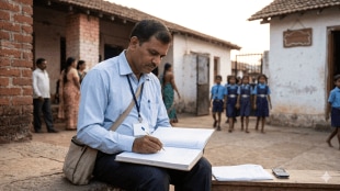 Maharashtra teachers census duty earned leave demand | Primary teachers committee Amravati news | Vijay Kombe teachers union statement | Government teachers insurance cover census work