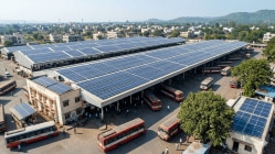 Solar Panels ST Stand : एसटीच्या २.५७ मेगावॉट ग्रीड सोलर प्रकल्पास मंजुरी, एसटीचा तीन चार कोटी खर्च वाचणार