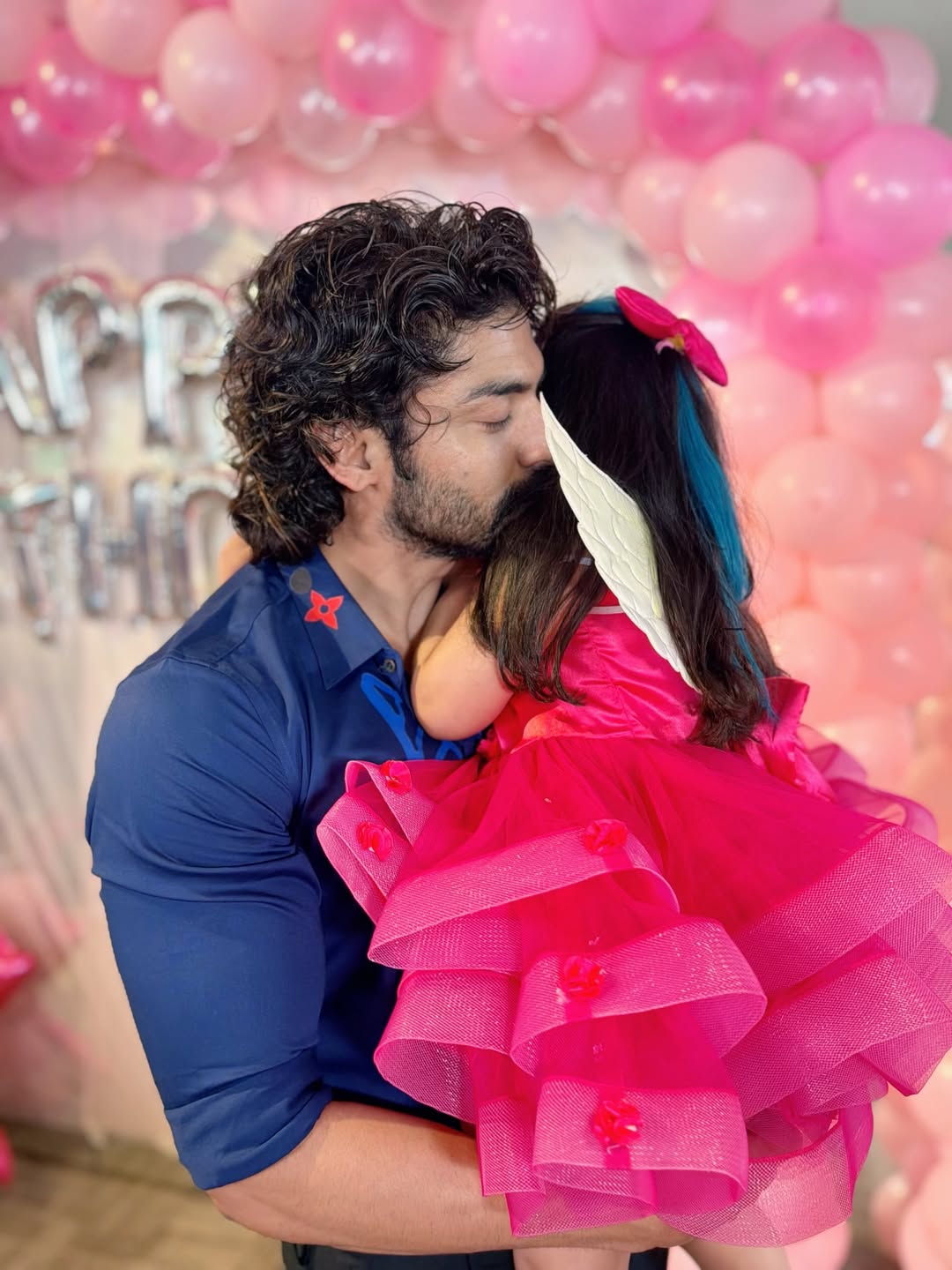 Gurmeet Choudhary Daughter Birthday photos