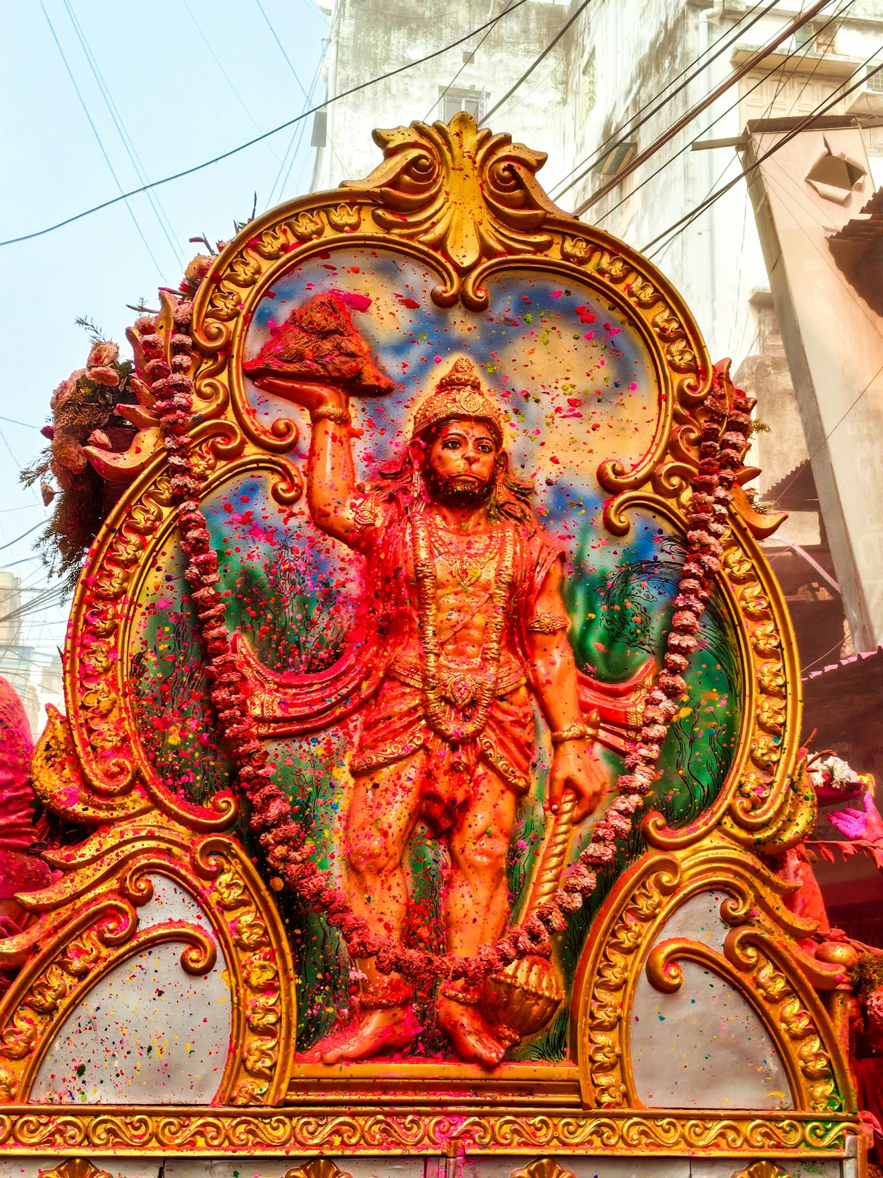 Hanuman Jayanti 2026 Rangoli Design
