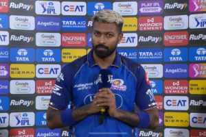 Hardik Pandya Statement on MI Defeat Blames Bowlers Said the bowling unit which had to take responsibility MI vs RR