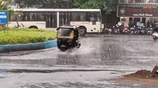 Heavy rainfall in Pimpri Chinchwad city today | Waterlogging at Akurdi railway station subway | Pune monsoon traffic updates | Mayor Ravi Landge inspecting rain situation
