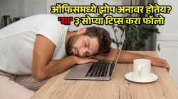 ऑफिसमध्ये दुपारच्या जेवणानंतर तुम्हालाही झोप येते का? टाळण्यासाठी फॉलो करा फक्त ‘या’ टिप्स