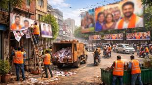 PCMC action on illegal hoardings in Pimpri Chinchwad | Commissioner Vijay Suryawanshi orders on city defacement | Unauthorized banners removal Pimpri News | Punitive action against illegal advertisers Maharashtra