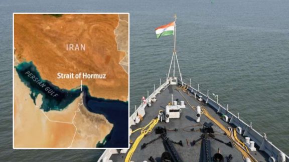 India-flagged ships fired at in Strait of Hormuz