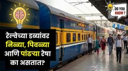 रेल्वेच्या डब्यांवर निळ्या-पिवळ्या-पांढऱ्या रेषा का असतात तुम्हाला माहितीये? कारण वाचून व्हाल आश्चर्यचकित!