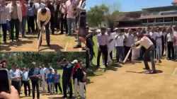 वय हा फक्त आकडा! ९३ वर्षीय चंदू बोर्डेंची कपिल देव यांच्या गोलंदाजीवर थक्क करणारी फलंदाजी; सुवर्णक्षणाचा VIDEO पाहिलात?